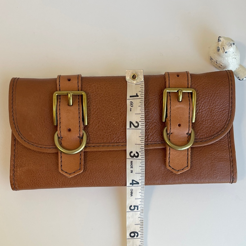 Fossil Long Live Vintage Genuine Leather Wallet - Picture 14 of 15